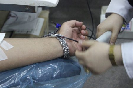 اهدای خون کارکنان غله و خدمات بازرگانی خوزستان
